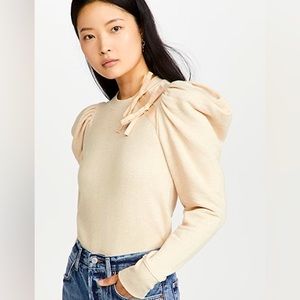 Ulla Johnson Harper Pullover in Oatmeal, Size S